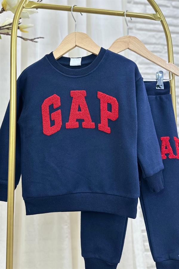Unisex 3 İplik Gap Laci Bordo Takım