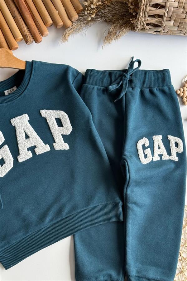 Unisex 3 İplik Gap Petrol Renk Takım