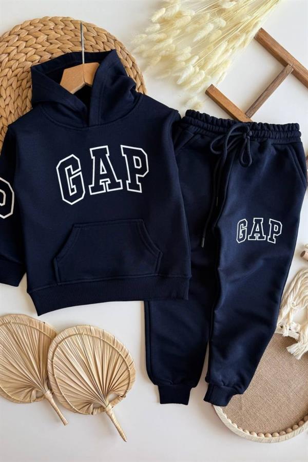 Unisex 3 İplik Kapüşonlu Laci Gap Takım