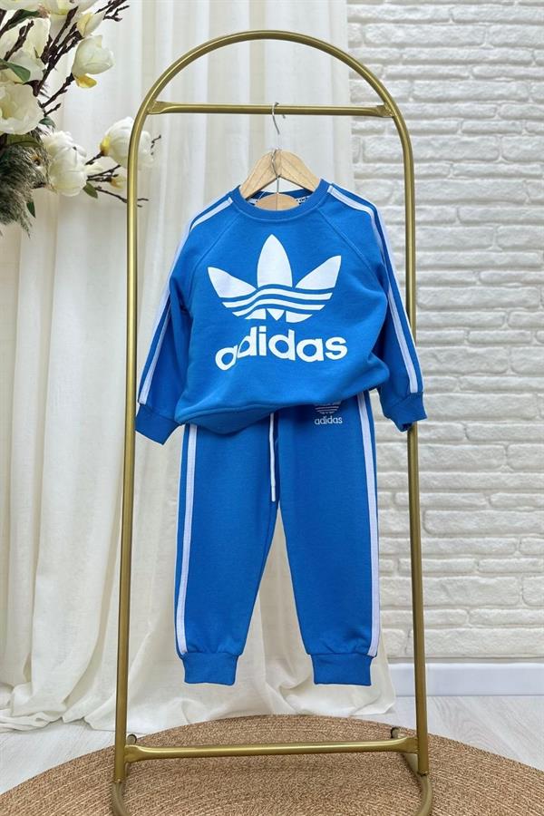 Unisex 3 İplik Lacivert Adids Takım