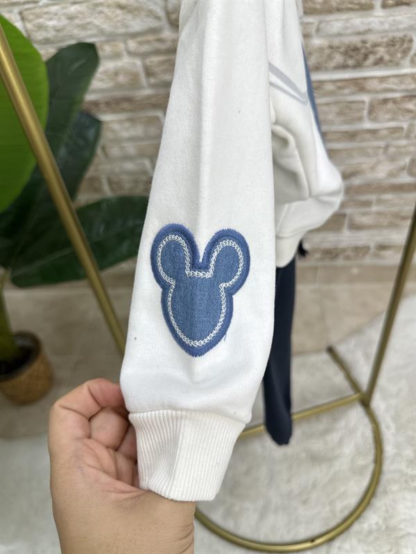 Unisex 3 İplik Mickey Nakışlı Takım