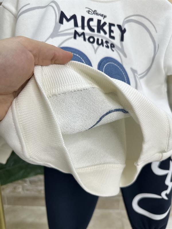 Unisex 3 İplik Mickey Nakışlı Takım