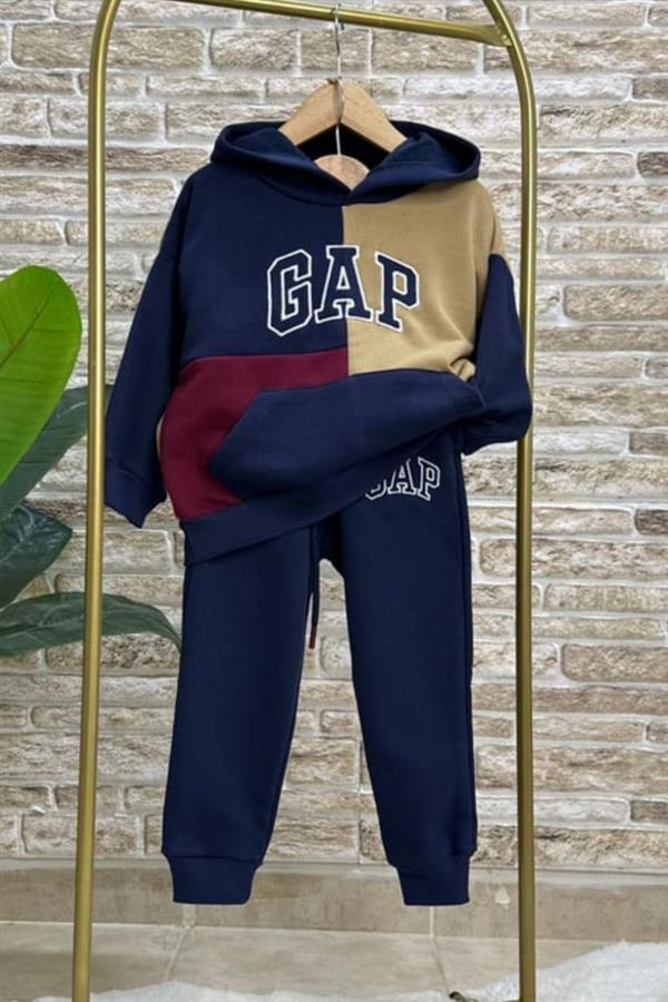 Unisex 3 İplik Parçalı Renk Gap Takım