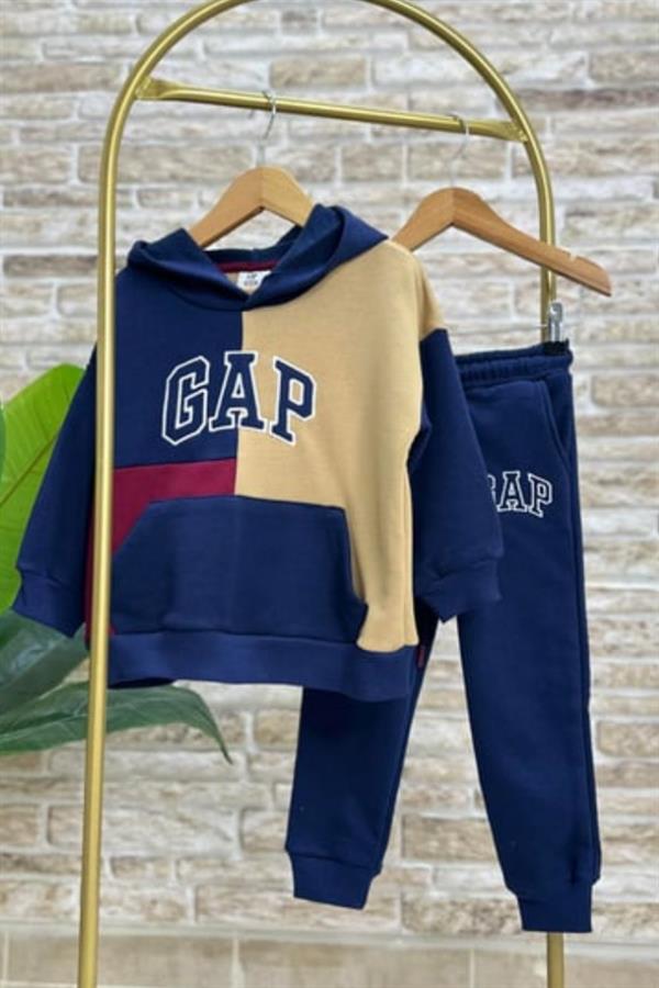 Unisex 3 İplik Parçalı Renk Gap Takım