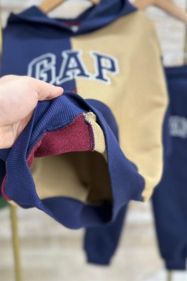 Unisex 3 İplik Parçalı Renk Gap Takım