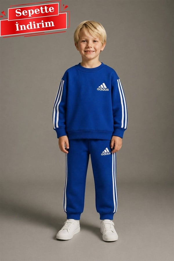 Unisex 3 İplik Saks Ads Takım