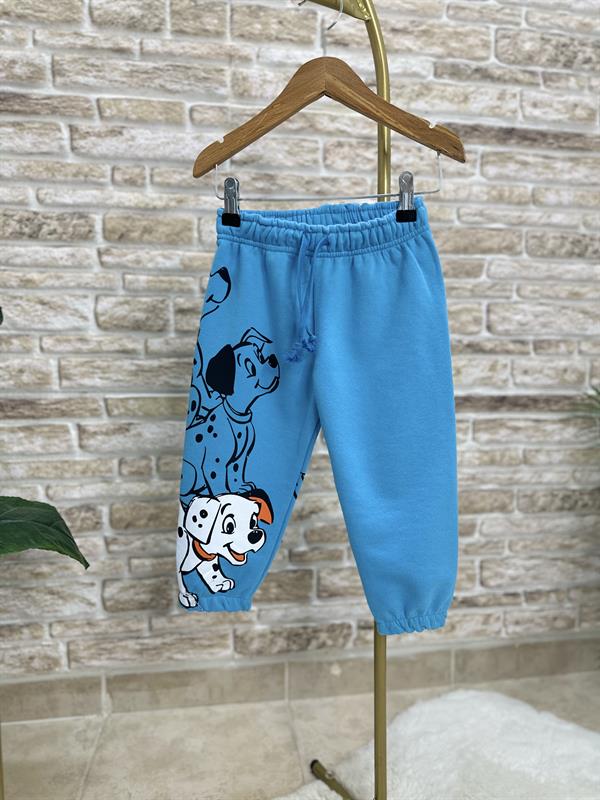 Unisex 3 İplik Sallanan Kulaklı Mavi Dalmaçya Takım