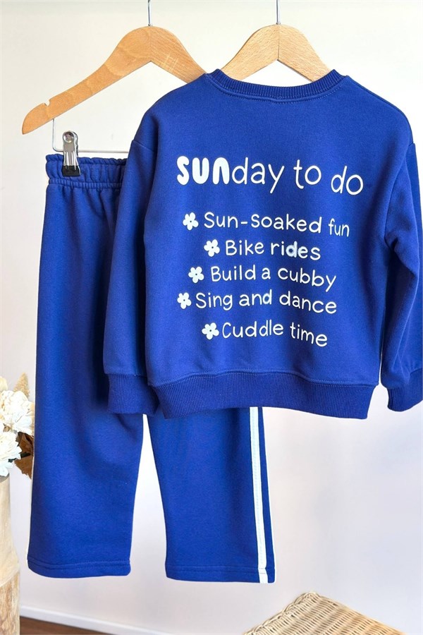 Unisex 3 İplik Sunday Laci Takım