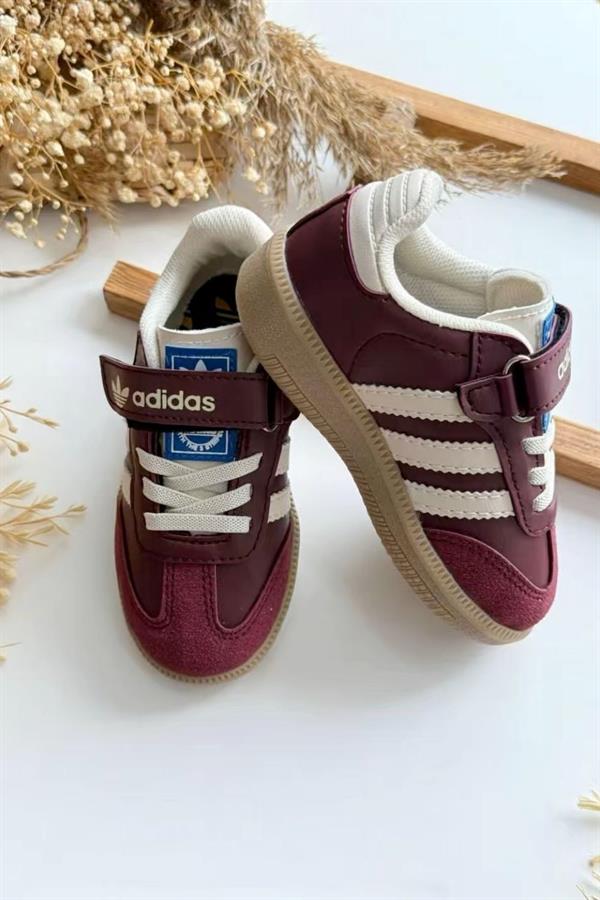 Unisex Ads Bordo Ayakkabı