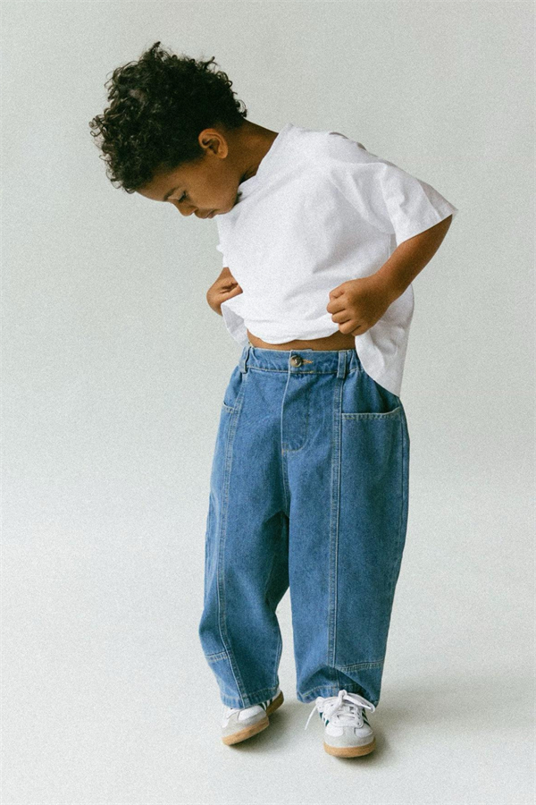 Unisex Baloon Jean Pantolon