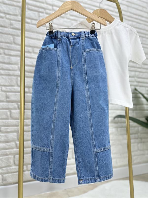 Unisex Baloon Jean Pantolon