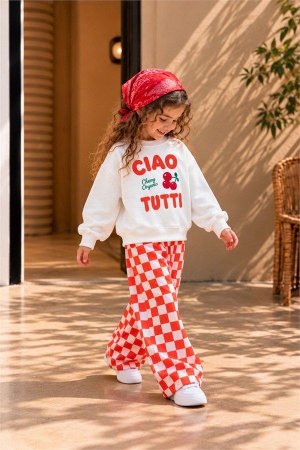 Unisex Ciao Kirazlı 3 İplik Takım