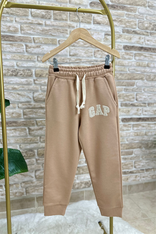 Unisex Çocuk 3 İplik Kahve Süzene Gap Takım