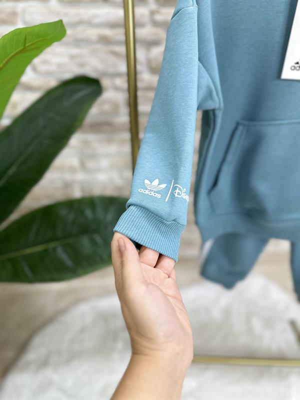 Unisex Çocuk 3 İplik Mavi  Mickey Takım