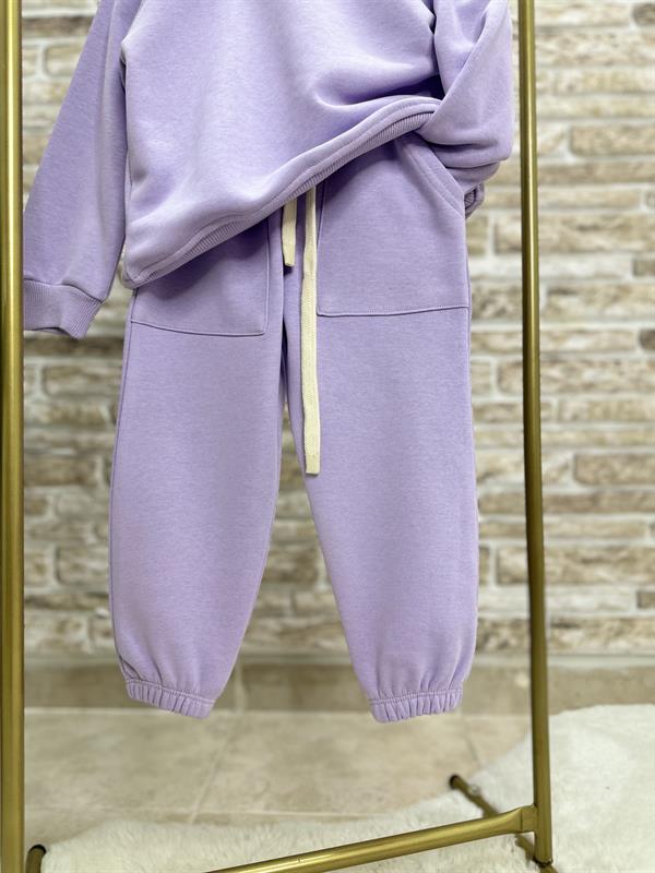 Unisex Çocuk 3 İplik  Memories Lila  Takım