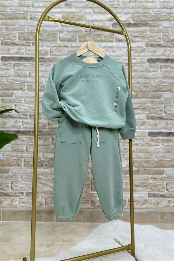 Unisex Çocuk 3 İplik  Memories Takım