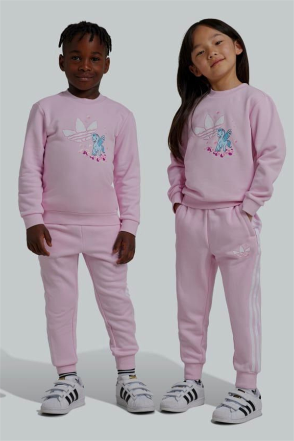 Unisex Çocuk 3 İplik Pembe Unicorn Takım