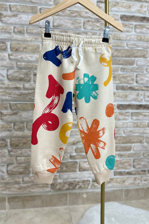 Unisex Çocuk 3 İplik Renkli Gap Takım