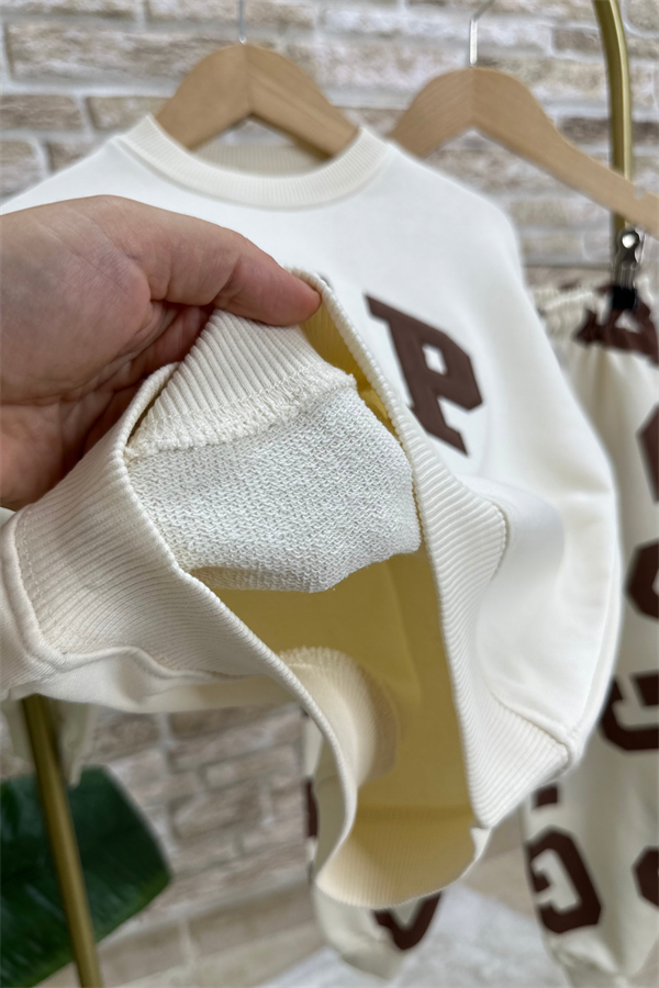 Unisex Çocuk 3 İplik Yazılı Gap Takım