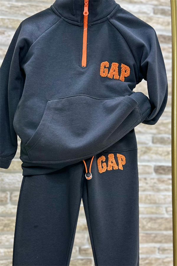 Unisex Çocuk Balıkçı Yaka Gap Takım