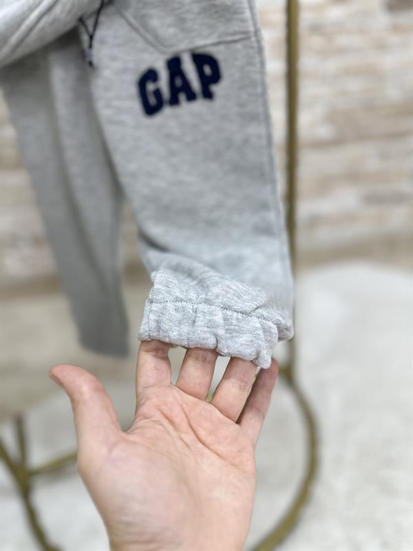 Unisex Çocuk Balıkçı Yaka Gri Gap Takım