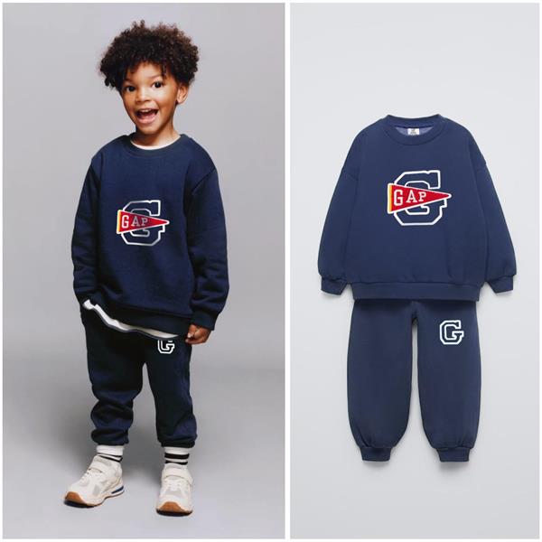 Unisex Çocuk Lacivert Süzene Gap Takım