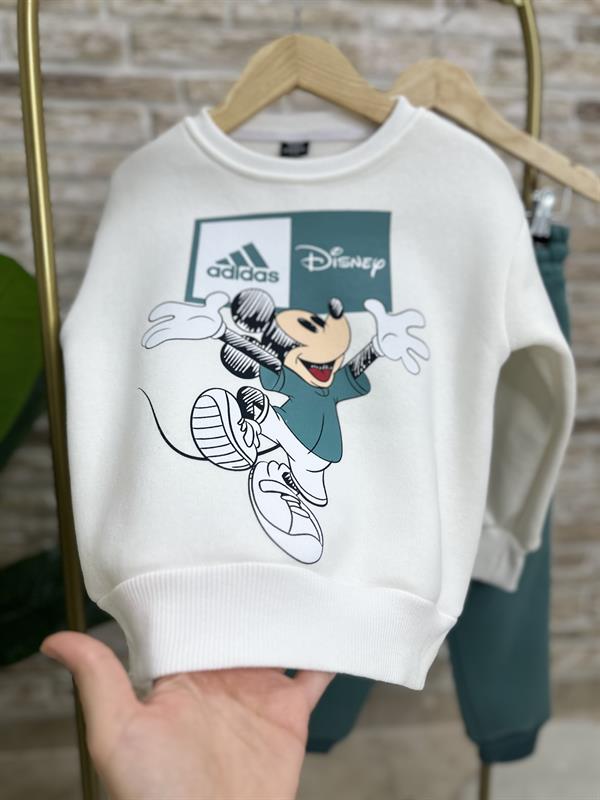 Unisex Çocuk Şardonlu Adids İndigo Takım