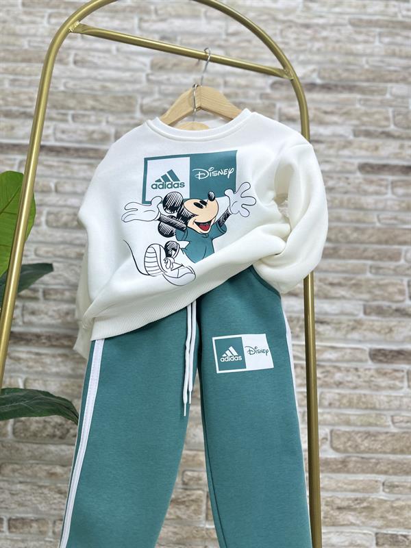 Unisex Çocuk Şardonlu Adids İndigo Takım