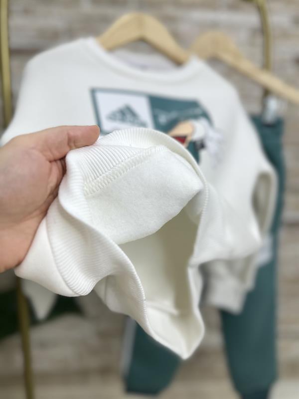 Unisex Çocuk Şardonlu Adids İndigo Takım