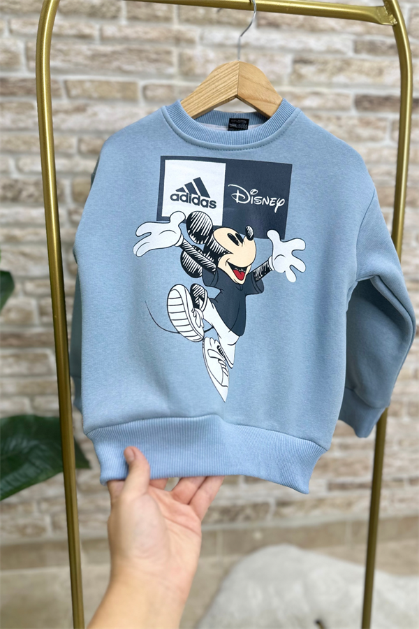 Unisex Çocuk Şardonlu Adids Mavi Laci Takım