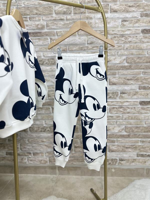 Unisex Çocuk Şardonlu Mickey İkili Takım