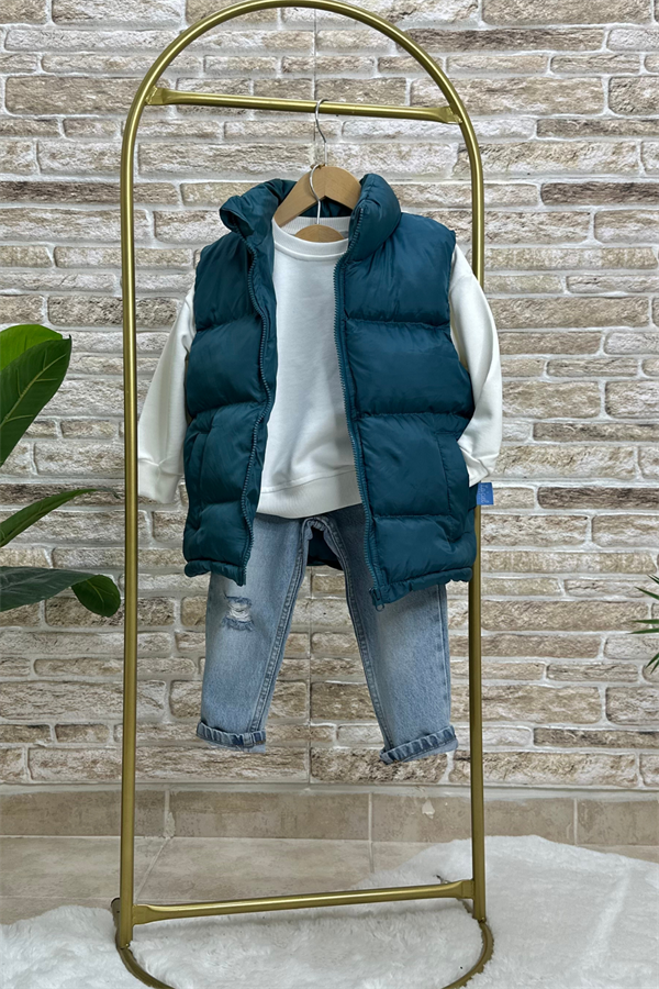 Unisex Çocuk Su Geçirmez Şişme Yelek