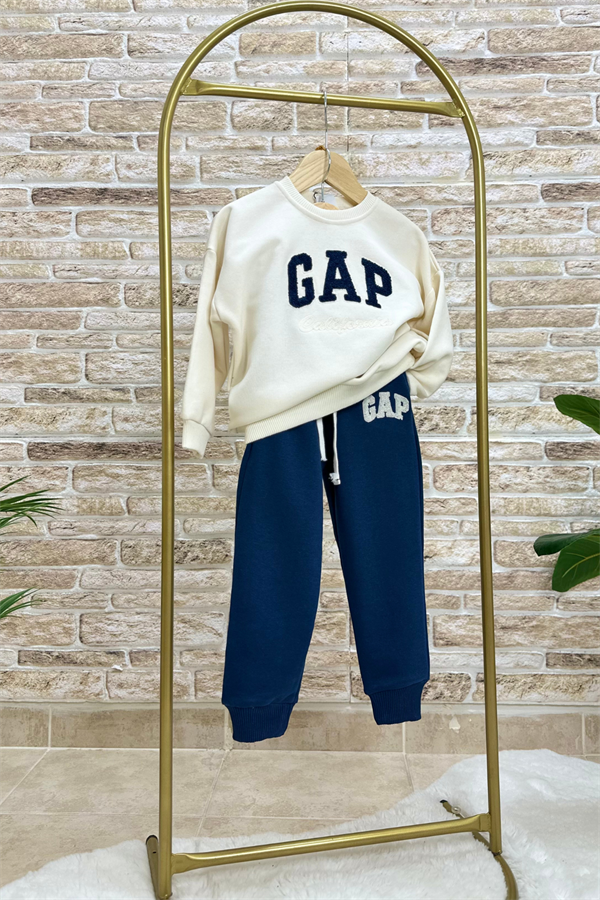 Unisex Çocuk Süzene Nakışlı Laci Gap Takım
