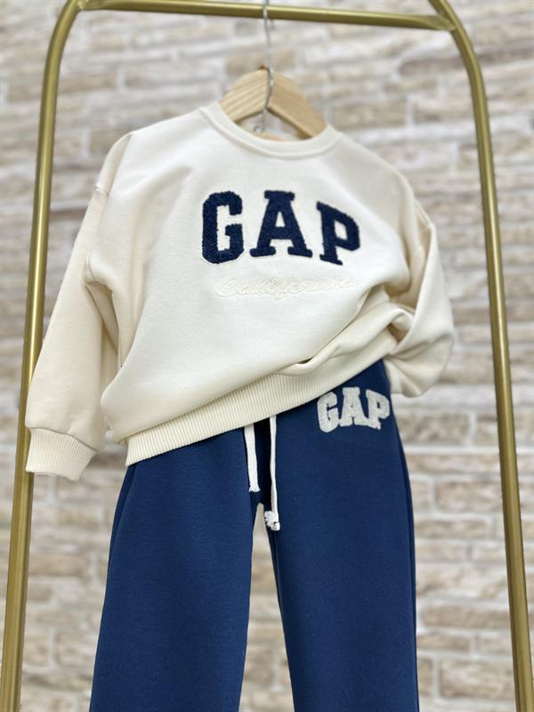 Unisex Çocuk Süzene Nakışlı Laci Gap Takım