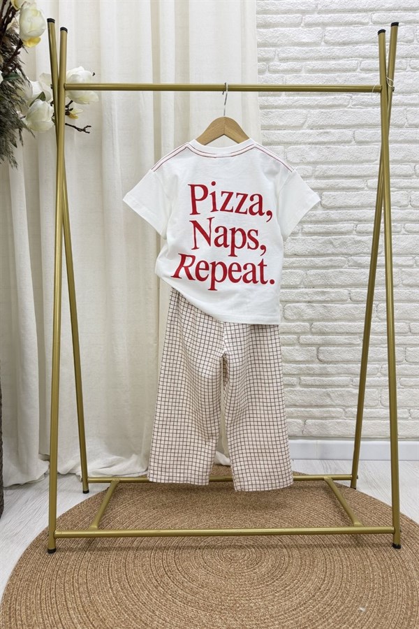 Unisex Dokuma Pantolonlu Dinner Takım