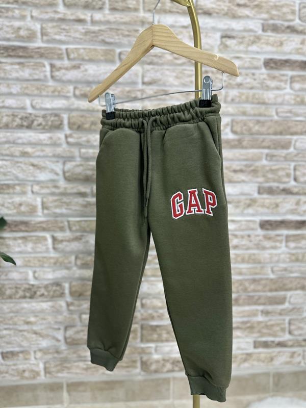 Unisex Fermuarlı Balıkçı Yaka Gap Haki Takım 