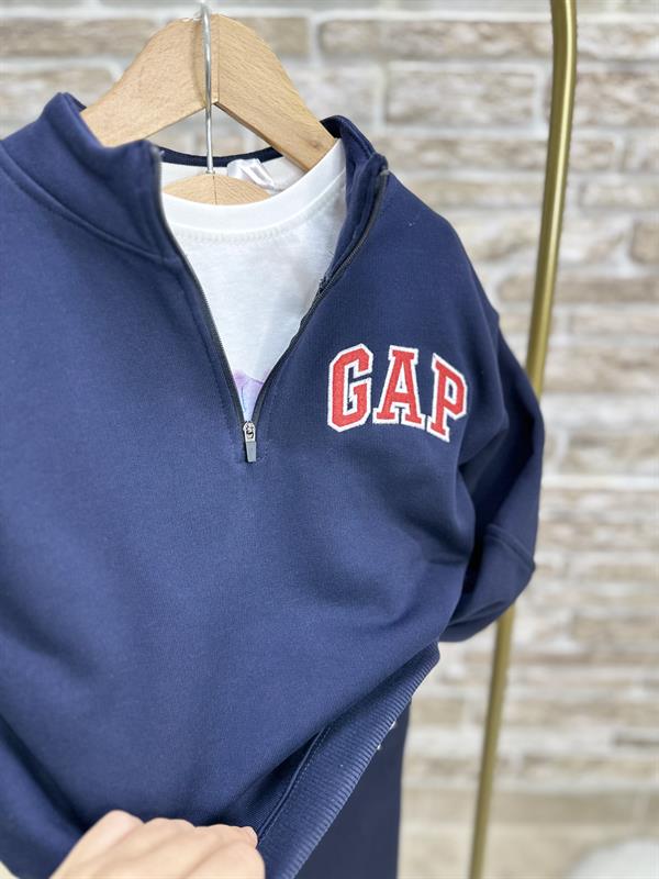 Unisex Fermuarlı Balıkçı Yaka Gap Laci Takım 