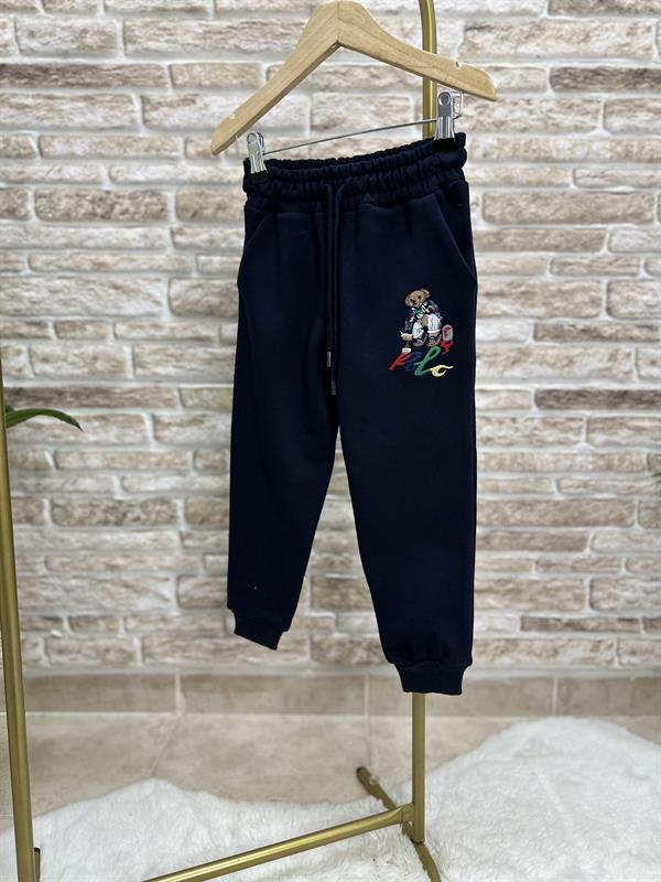 Unisex Fermuarlı Balıkçı Yaka Nakışlı Laci Takım