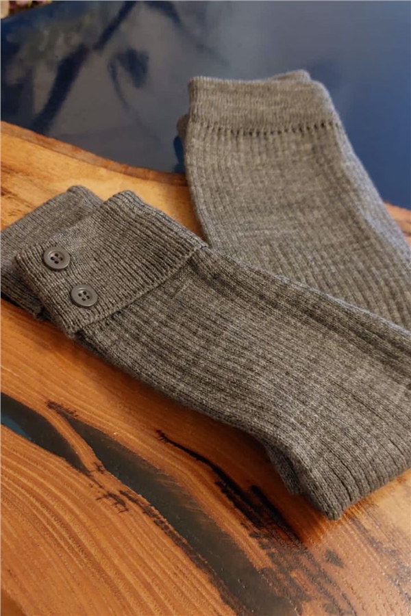 Unisex Fitilli Füme Tayt 