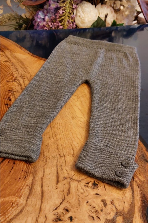 Unisex Fitilli Füme Tayt 
