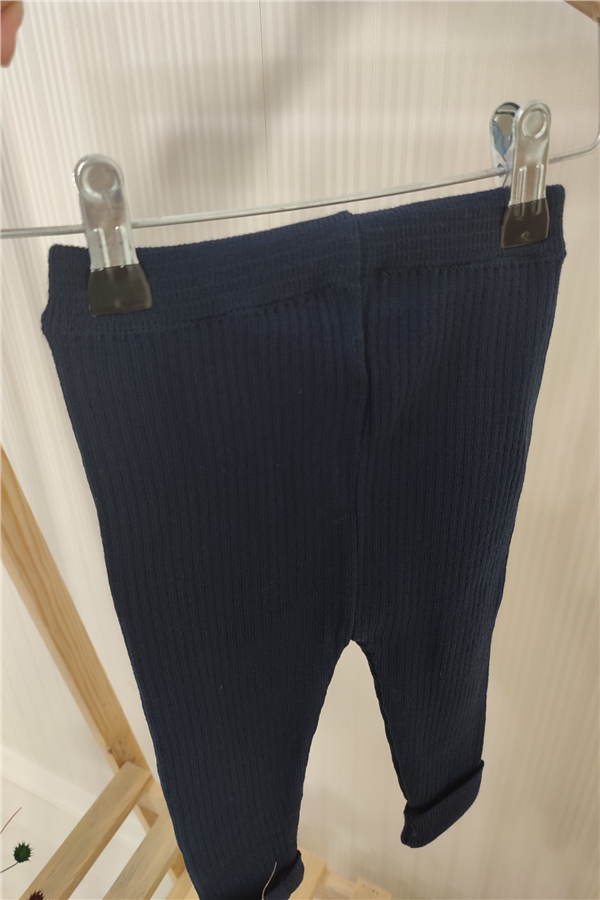 Unisex Fitilli Lacivert Tayt 