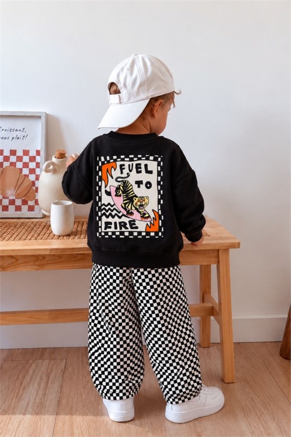 Unisex Fueltoo Siyah İkili Takım