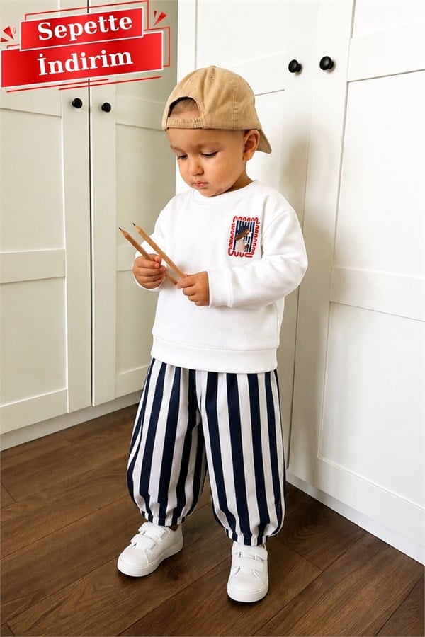 Unisex Gabardin Pantolon Dog Takım