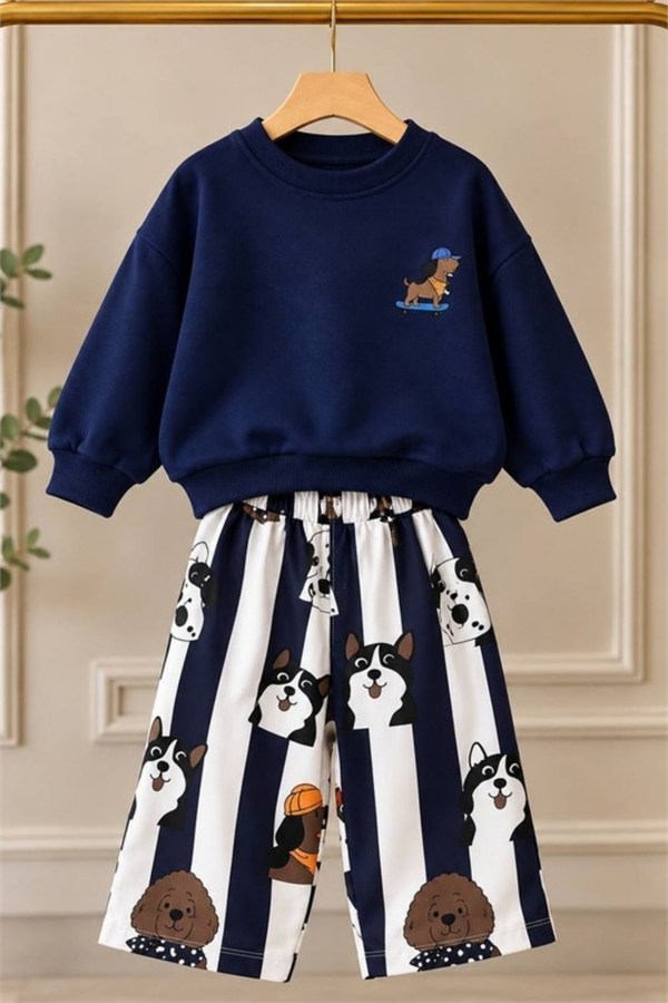Unisex Gabardin Pantolonlu Laci Takım