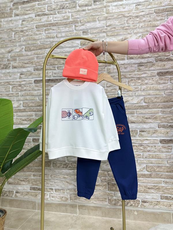 Unisex Gap Kaykaylı Laci Takım