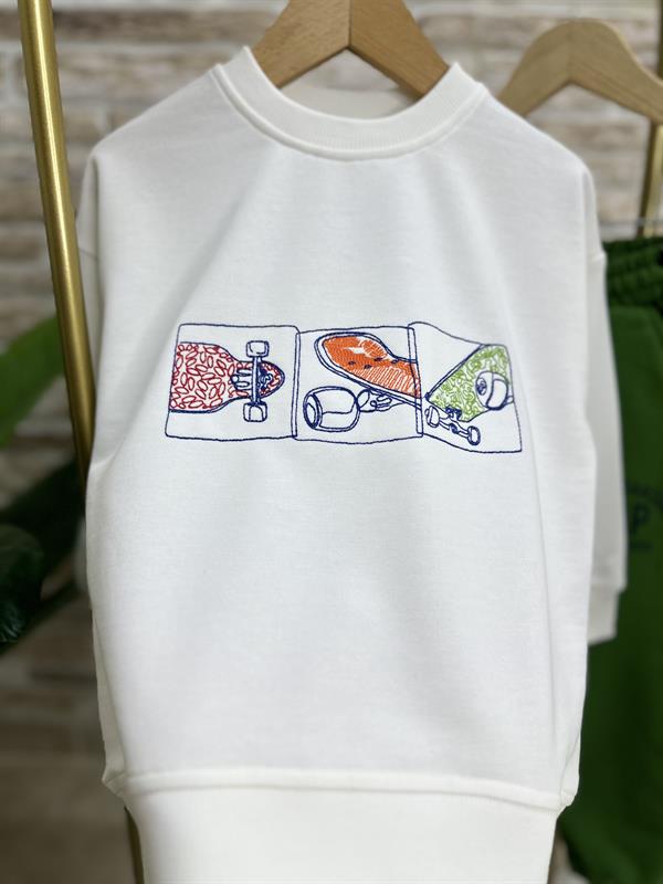 Unisex Gap Kaykaylı Yeşil Takım