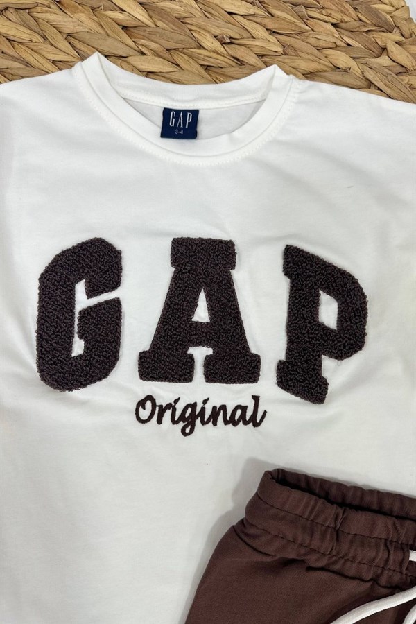 Unisex Gp Kahve Şortlu Takım