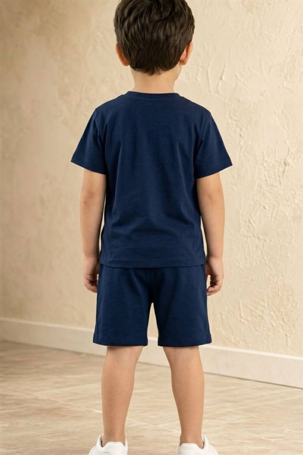 Unisex Gp Pawpatrol Lacivert Şortlu Takım