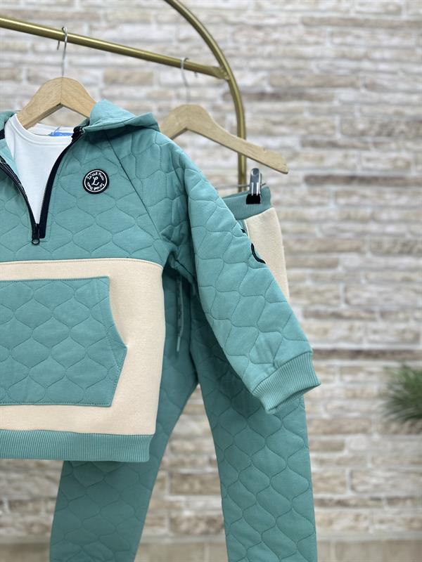 Unisex Kapüşonlu Kapitone Takım