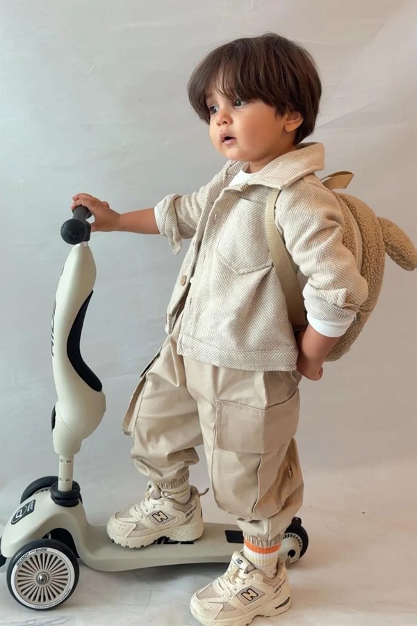 Unisex Kargo Pantolon Ceket Takım
